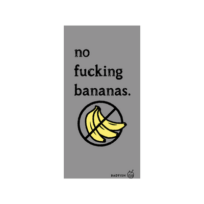 No Bananas Towel