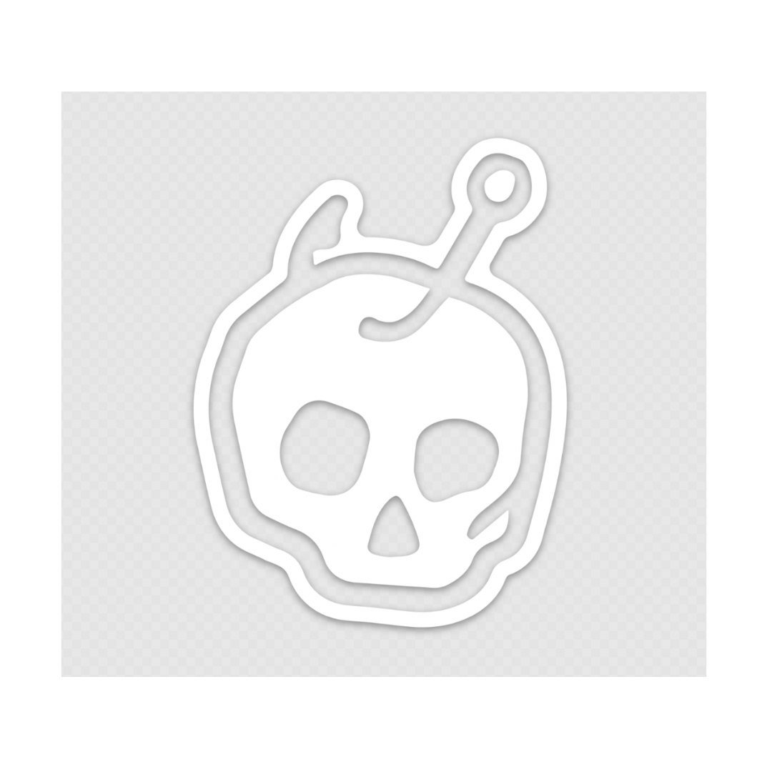 Badfish Skull Decal