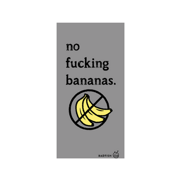 No Bananas Towel
